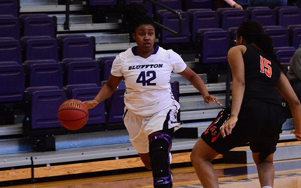 Rhodes shuts down Bluffton in 56-43 win over Beavers