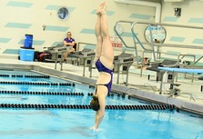 Grisier and Fritz rule diving on Saturday